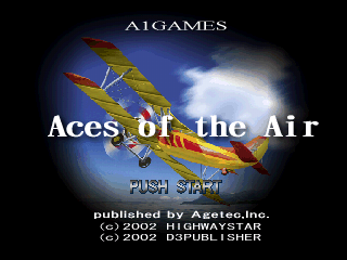 Aces of the Air screenshot 4 for Playstation